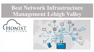 Best Network Infrastructure Management Lehigh Valley