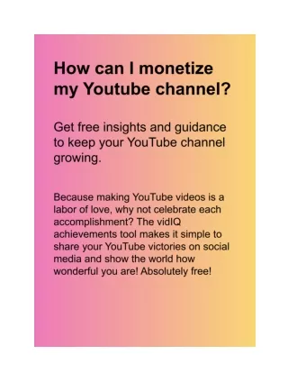 Unlocking YouTube Monetization_ Proven Strategies for Creators to Maximize Revenue