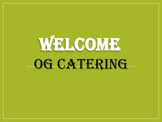 welcome
