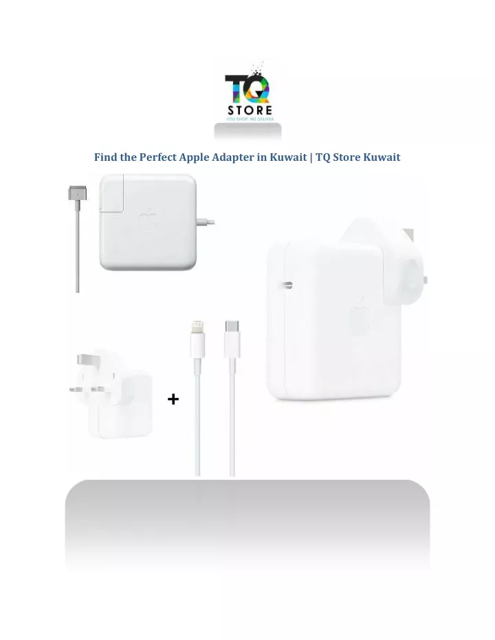 find the perfect apple adapter in kuwait tq store