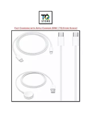 Fast Charging with Apple Charger 20W | TQ Store Kuwait