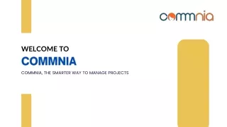 Construction Project Management Software At Commnia