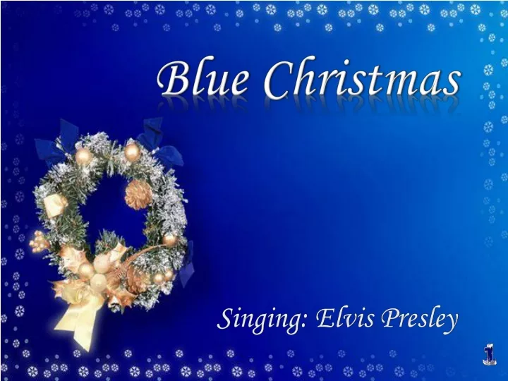 blue christmas