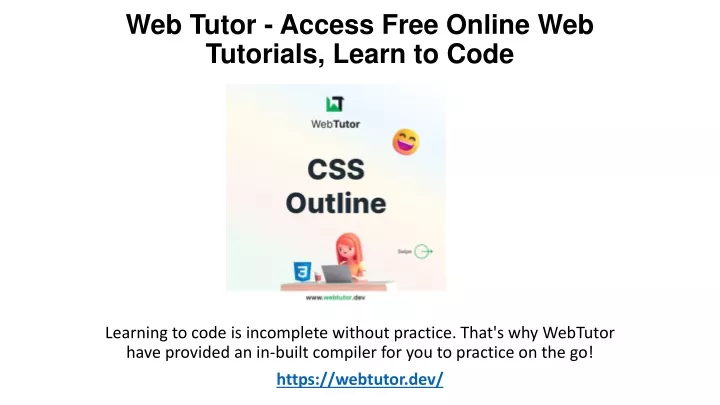 web tutor access free online web tutorials learn to code