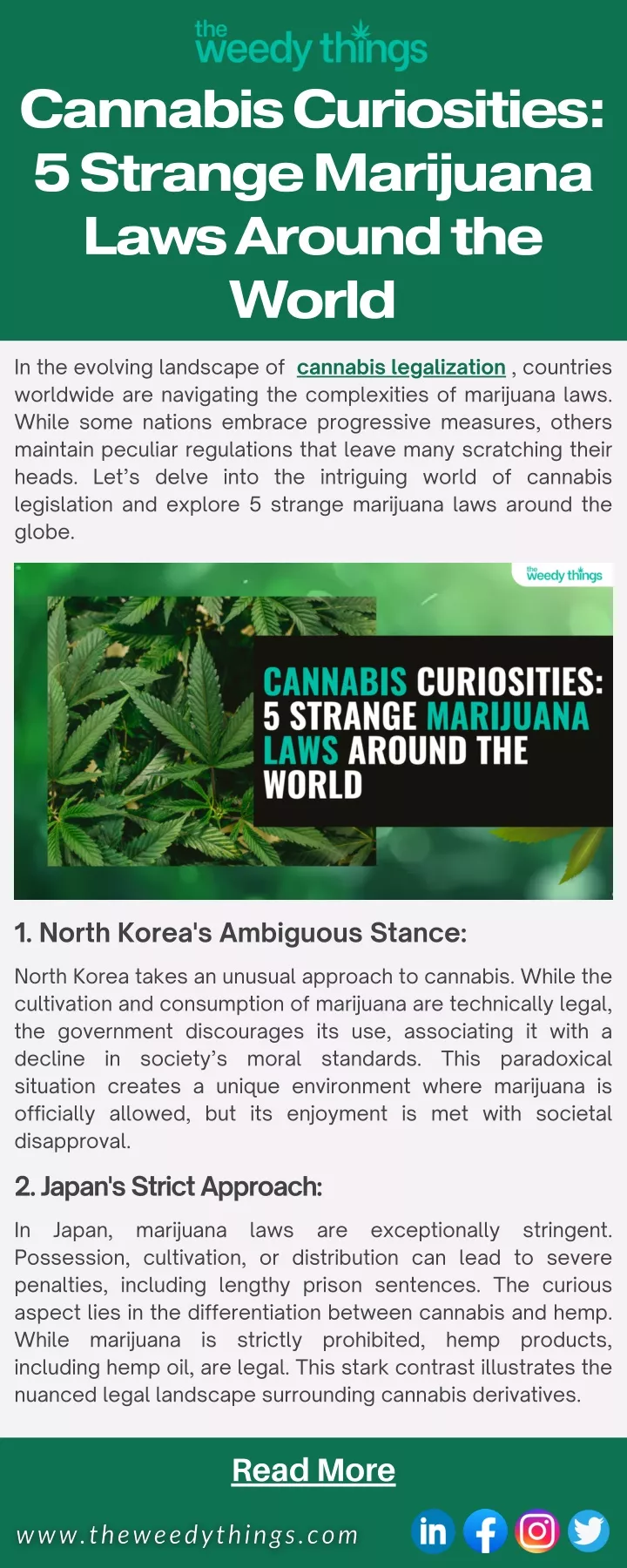 cannabis curiosities 5 strange marijuana laws