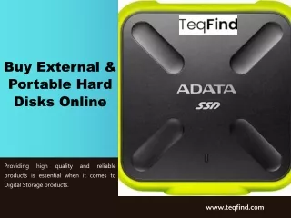 Buy External & Portable Hard Disks Online
