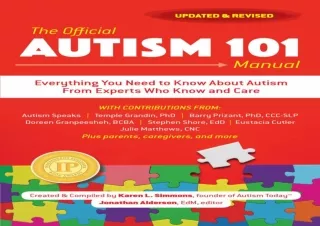 ⚡PDF ✔DOWNLOAD The Official Autism 101 Manual