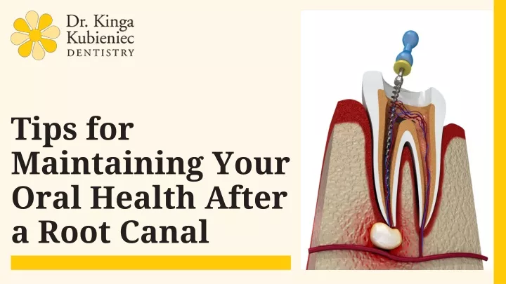tips for maintaining your oral health after
