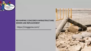 revamping concord s infrastructure sewer line