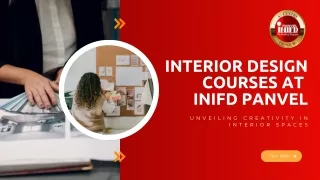Top Interior Designing Courses After 12th in Mumbai  INIFD Panvel