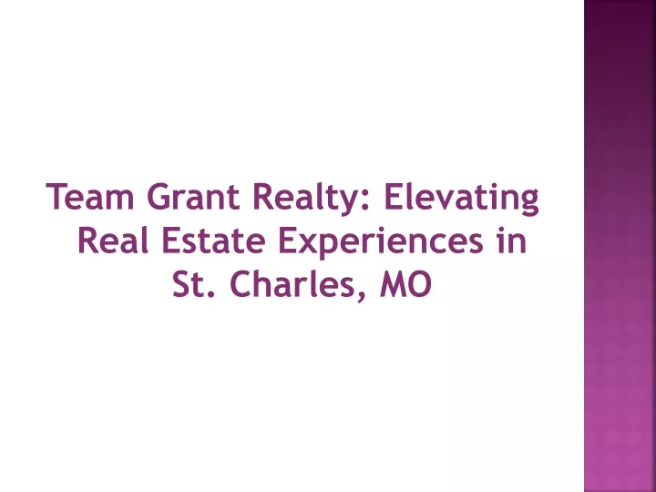 team grant realty elevating real estate