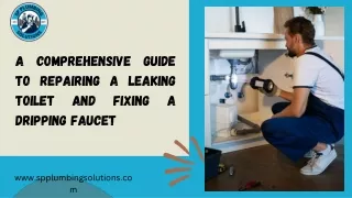 A Comprehensive Guide to Repairing a Leaking Toilet and Fixing a Dripping Faucet
