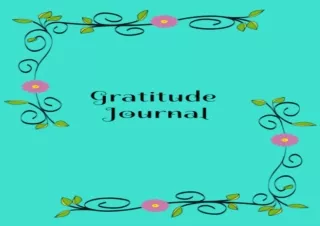 ❤READ ⚡PDF Gratitude Journal: Journal For Morning and Evening Reflections. 6x9 I