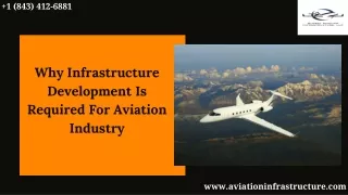 Why Infrastructure Development is required for Aviation Industry