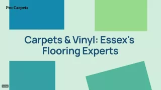 Flooring Company, Local Carpet Fitters & Suppliers in Essex