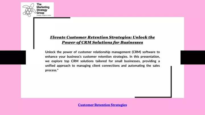 elevate customer retention strategies unlock