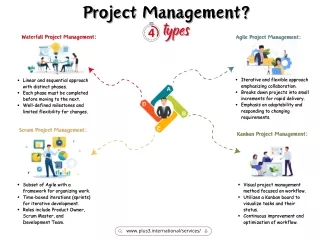4 types of project management