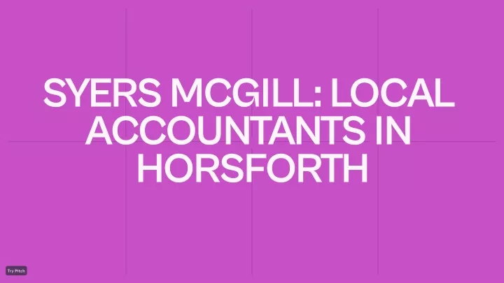 syers mcgill local accountants in horsforth