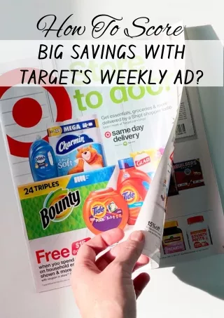 How To Score Big Savings with Target's Weekly Ad