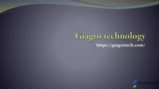 giagro technology