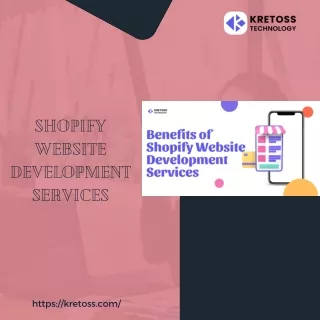 shopify website development services