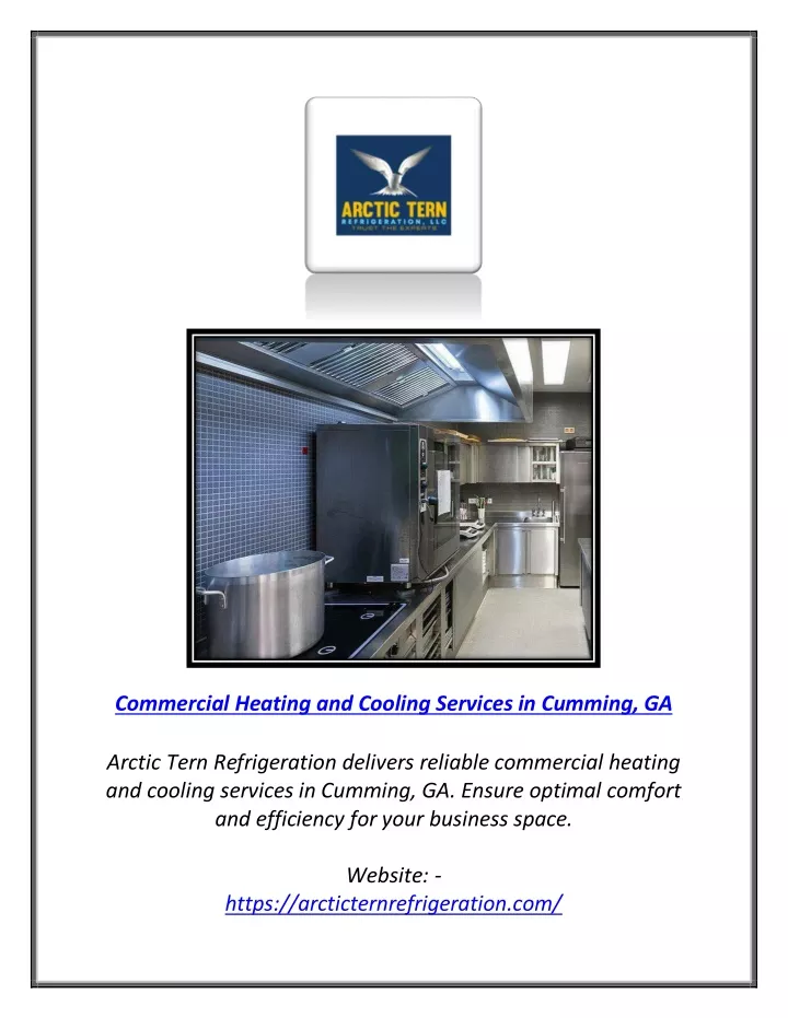 commercial heating and cooling services