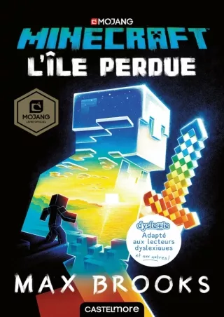 [⚡PDF] ✔Download⭐ Minecraft officiel : L'Île perdue (version dyslexique)