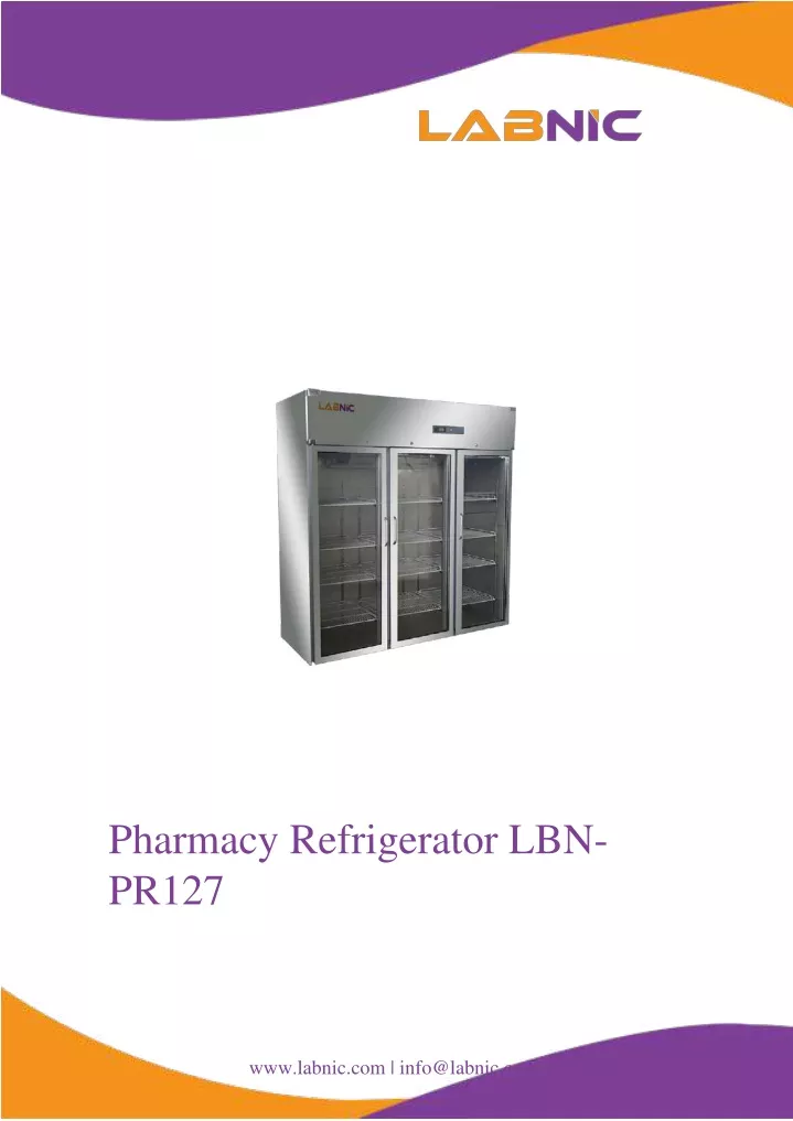 pharmacy refrigerator lbn pr127