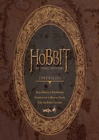 ⚡PDF/√READ❤ Le Hobbit - un voyage inattendu. Art & Design (Fantasy) (French Edition)