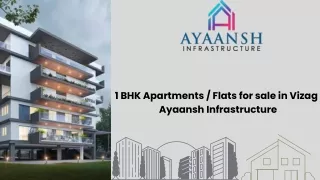 Apartments/Flats for sale in Vizag - Ayaansh Infrastructure