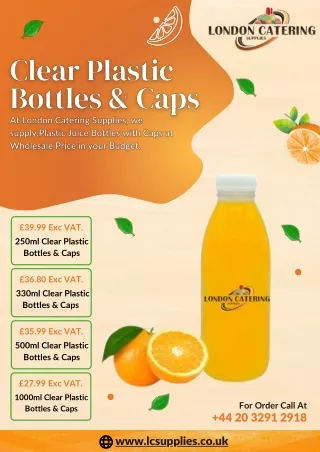 plastic juice bottles wholesale uk