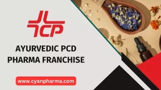 Best Ayurvedic PCD Pharma Franchise in India