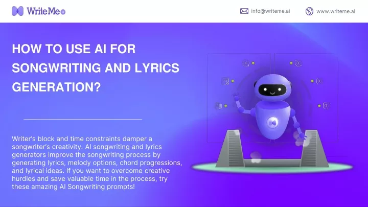 how to use ai for songwriting and lyrics generation