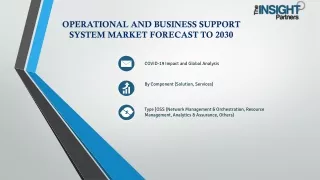 Operational and Business Support System