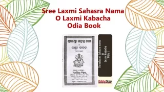 Sree Laxmi Sahasra Nama