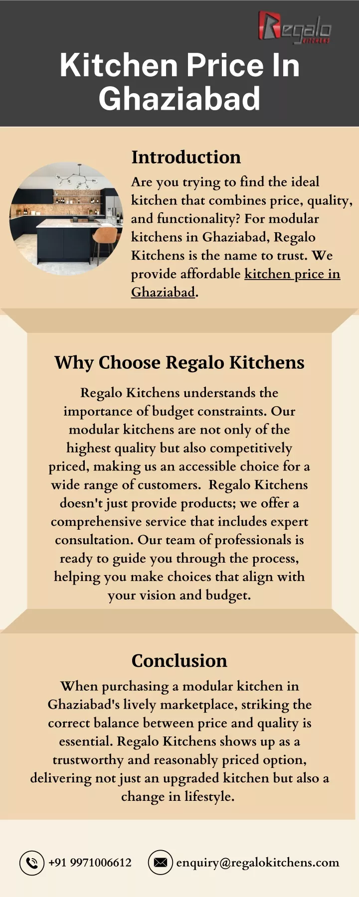 kitchen price in ghaziabad