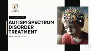 Autism Spectrum Disorder Treatment