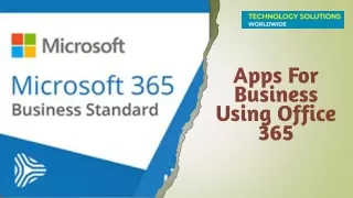 Empower Your Business Office 365 Apps For Seamless Productivity
