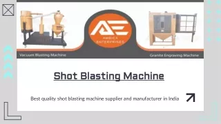 Shot Blasting Machine PDF by Ambica Enterprises | Free Download Today