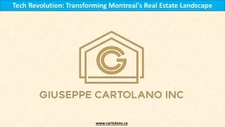 Tech Revolution Transforming Montreal's Real Estate Landscape