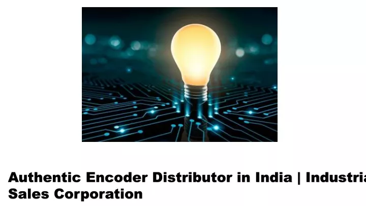 authentic encoder distributor in india industrial