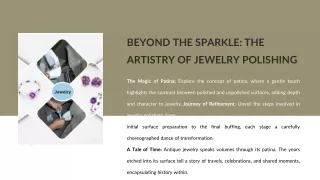 Beyond the Sparkle_ The Artistry of Jewelry Polishing