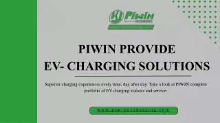 PiWi AC EV Charger: Level 2 Charging Outlet for Efficient Charging