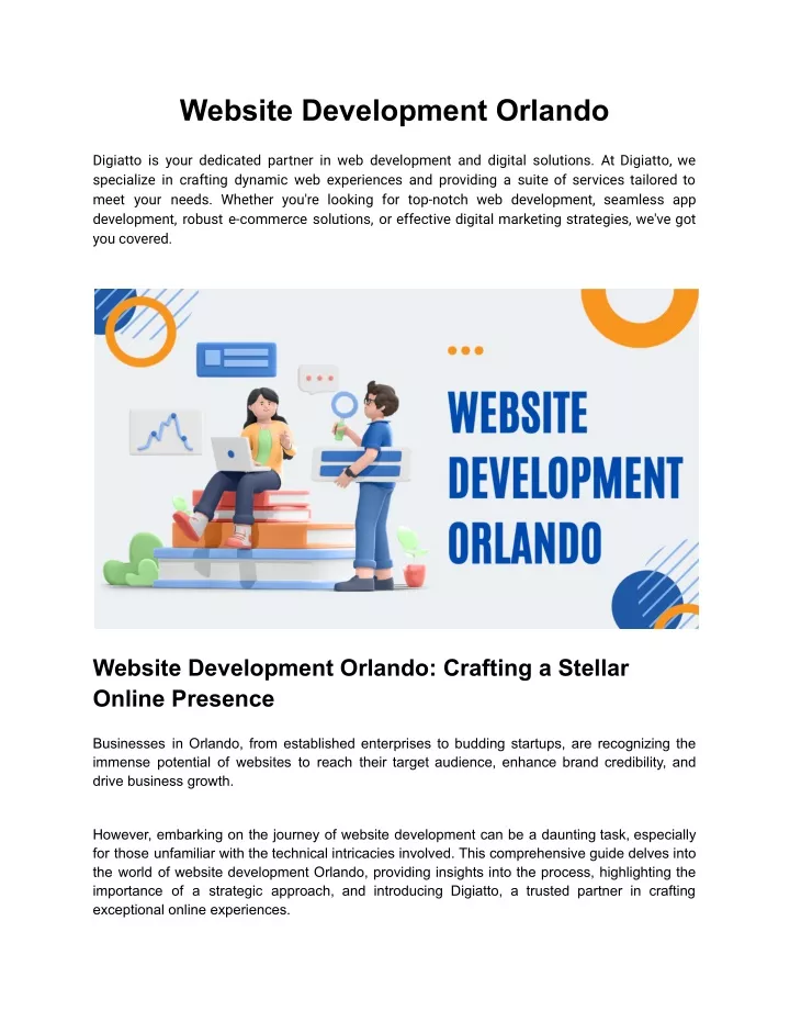 website development orlando