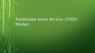 ventricular assist devices vad market