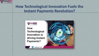 how technological innovation fuels the instant payments revolution
