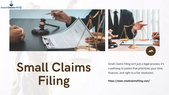 small claims filing