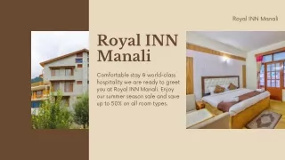 Book Best Hotel in Manali at Affordable Price