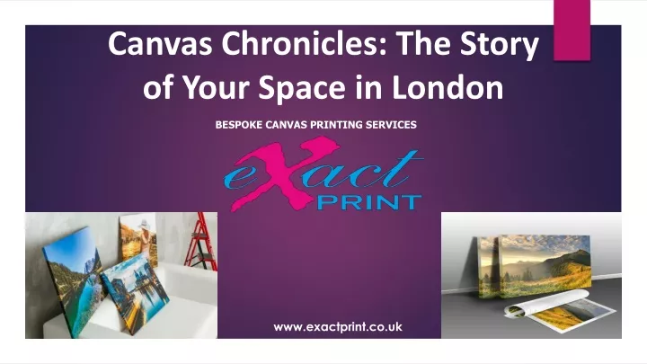 canvas chronicles the story of your space in london