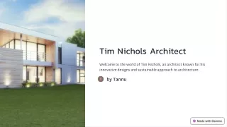 Tim Nichols Architect